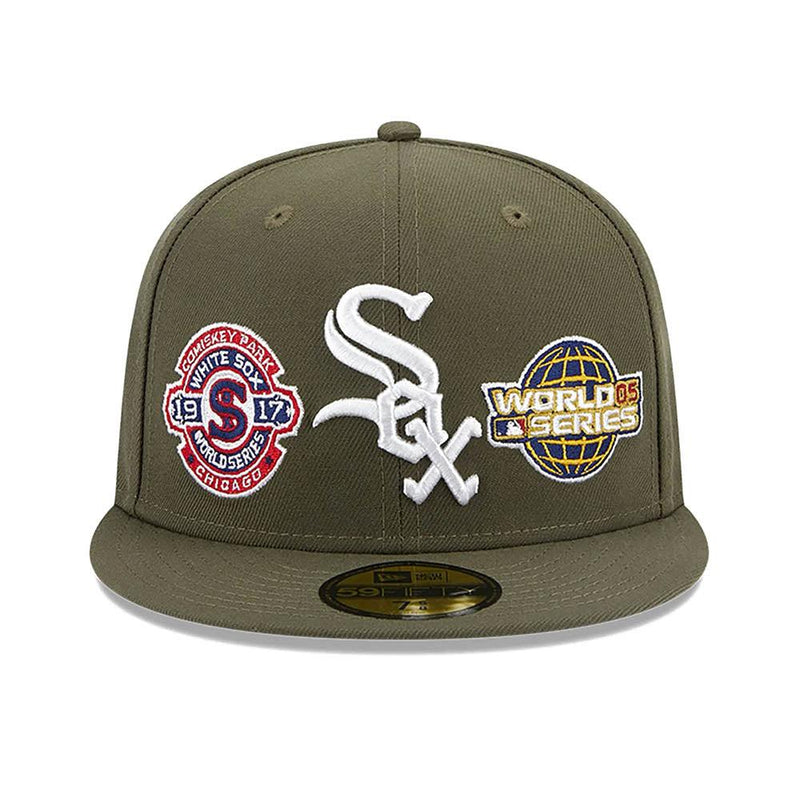 New Era Chicago White Sox 2005 World Series Patch – Gris Oscuro - RecetaSneakers