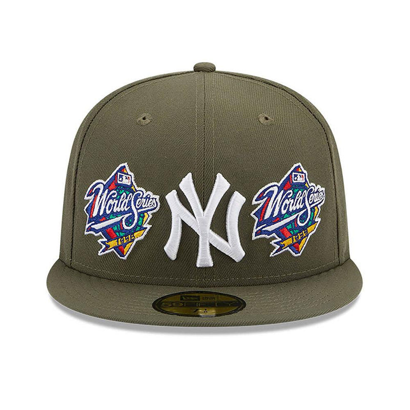 New Era New York Yankees 2000 World Series Beige - Crema 59FIFTY/9FIFTY - RecetaSneakers