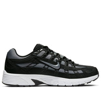 Nike P-6000 Black Metallic Silver White