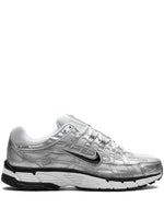 Nike P-6000 Metallic Silver Black