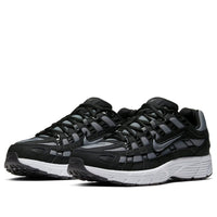 Nike P-6000 Black Metallic Silver White