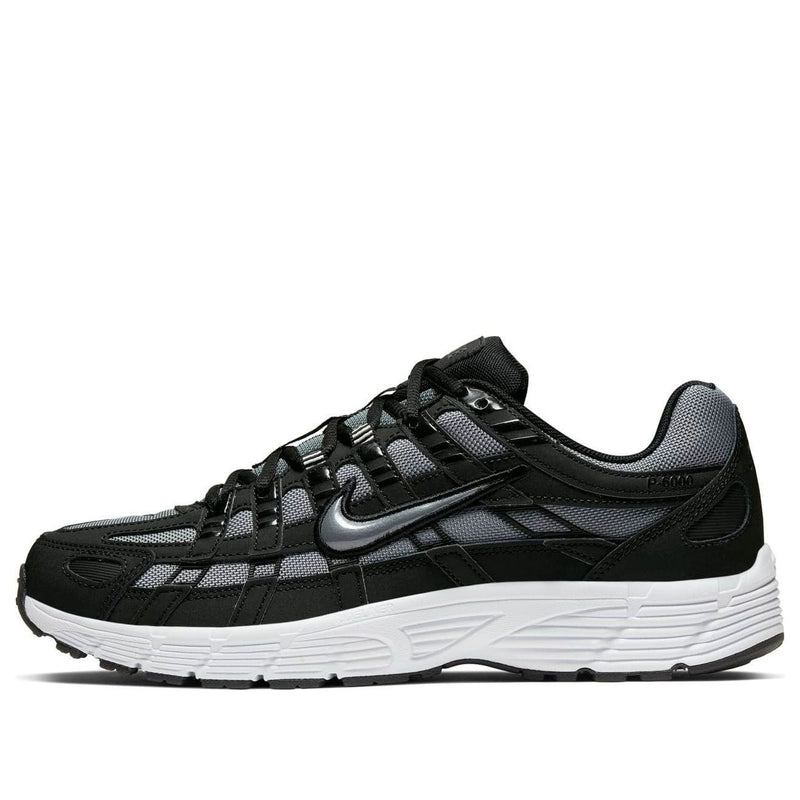 Nike P-6000 Black Metallic Silver White