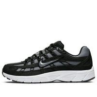 Nike P-6000 Black Metallic Silver White