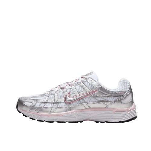 Nike P-6000 White Pink Silver