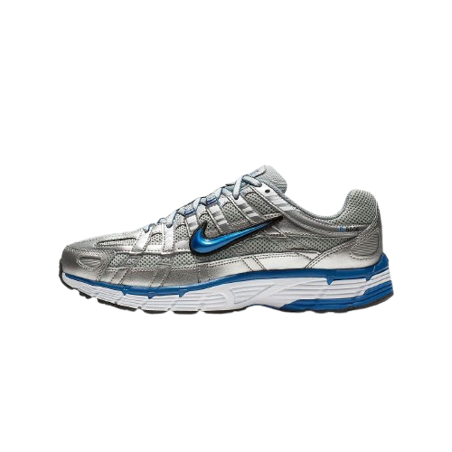 Nike P-6000 Metallic Silver Blue