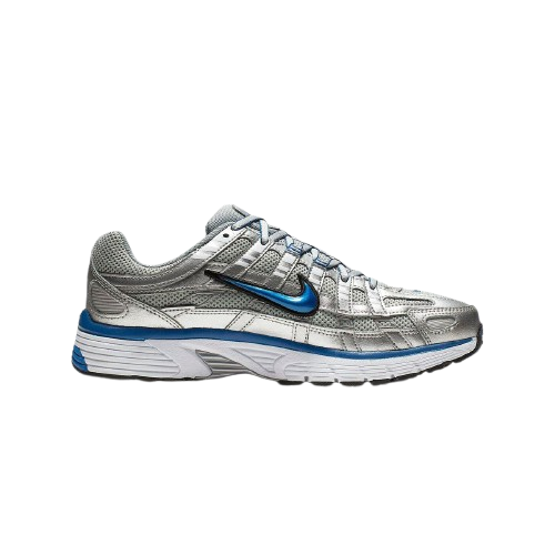 Nike P-6000 Metallic Silver Blue