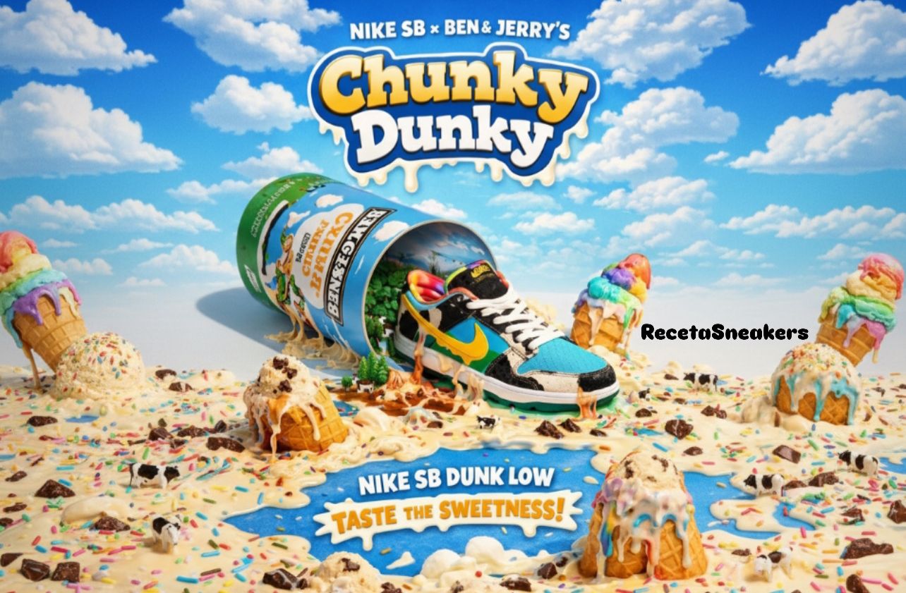 Nike X Ben & Jerry's Sb Dunk Low Chunky Dunky