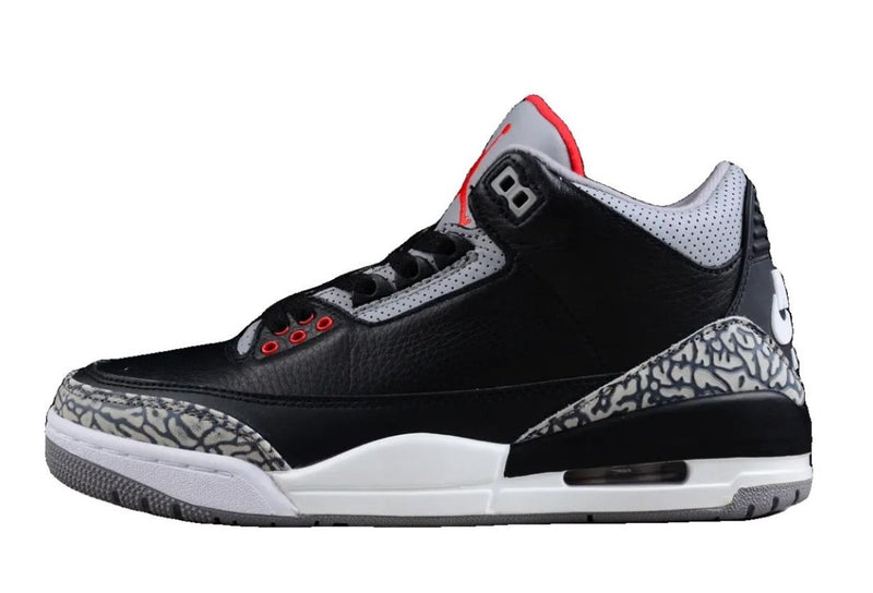 Air Jordan 3 Retro Black Cement - RecetaSneakers