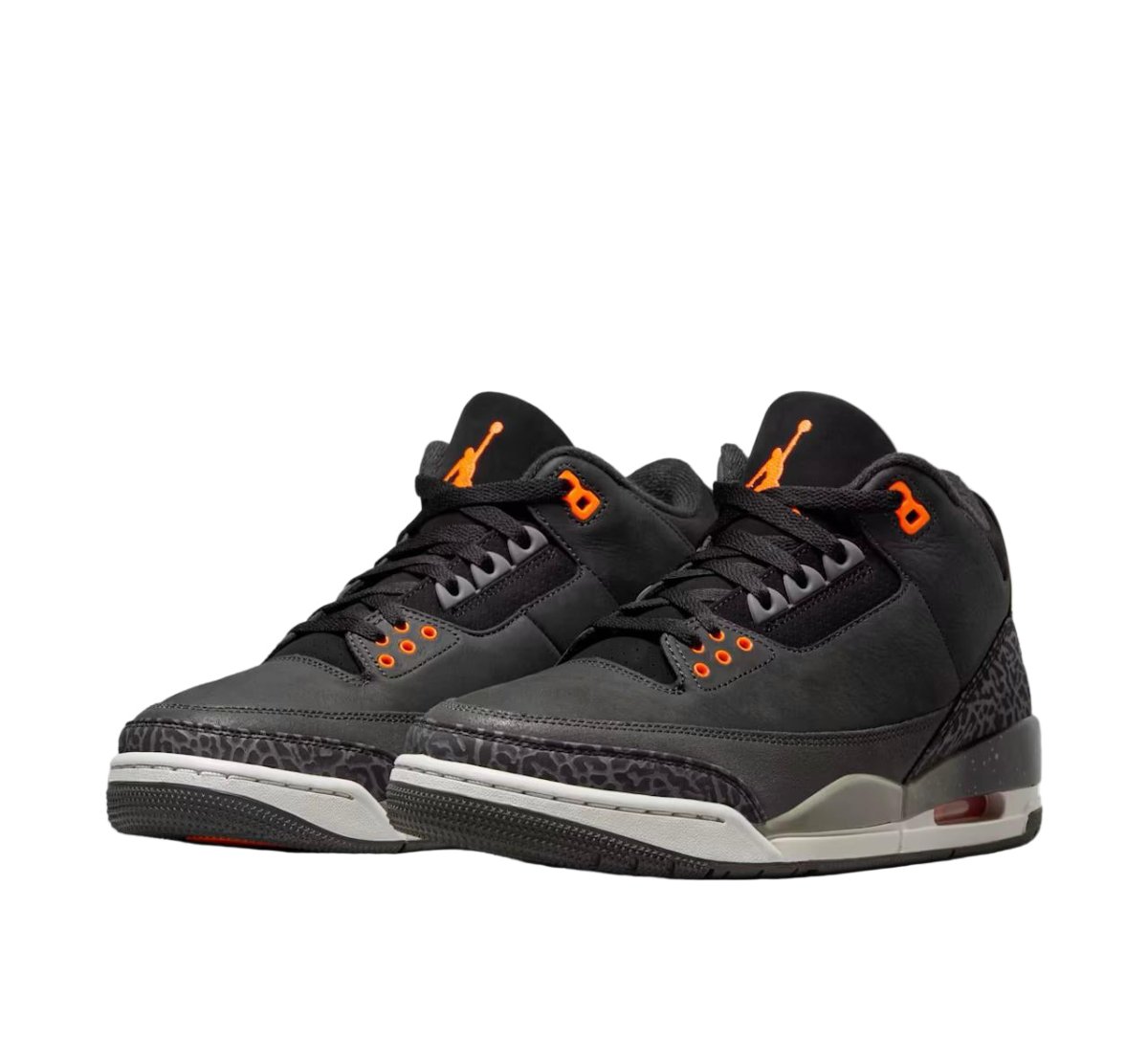 Air Jordan 3 Retro (GS) Fear Night Stadium Total Orange Black - RecetaSneakers