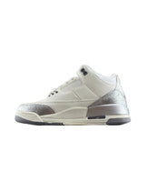 Air Jordan 3 Retro White Silver - RecetaSneakers