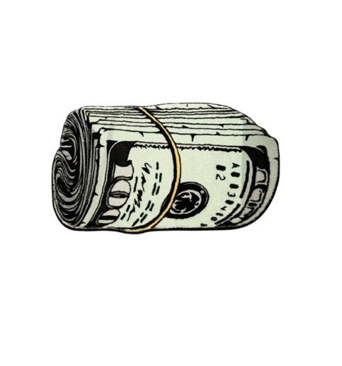 Alfombra 3D Rollo de Dinero – Inspiración Money 50x80cm - RecetaSneakers