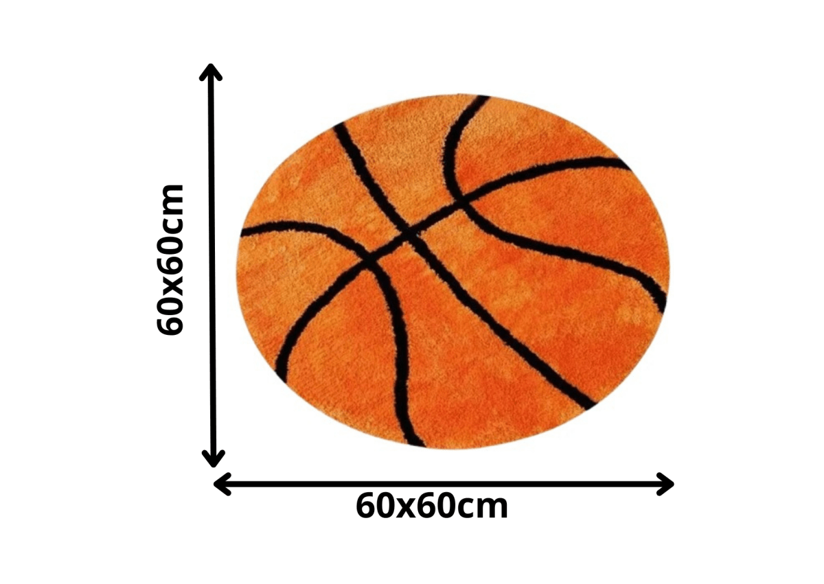Alfombra Basketball – Inspiración Deportiva y Pasión 60x60cm - RecetaSneakers
