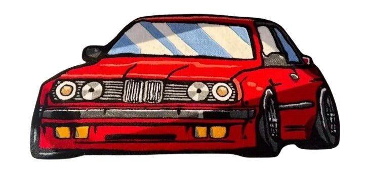 Alfombra BMW Red – Inspiración Energía y Velocidad 55x100cm - RecetaSneakers
