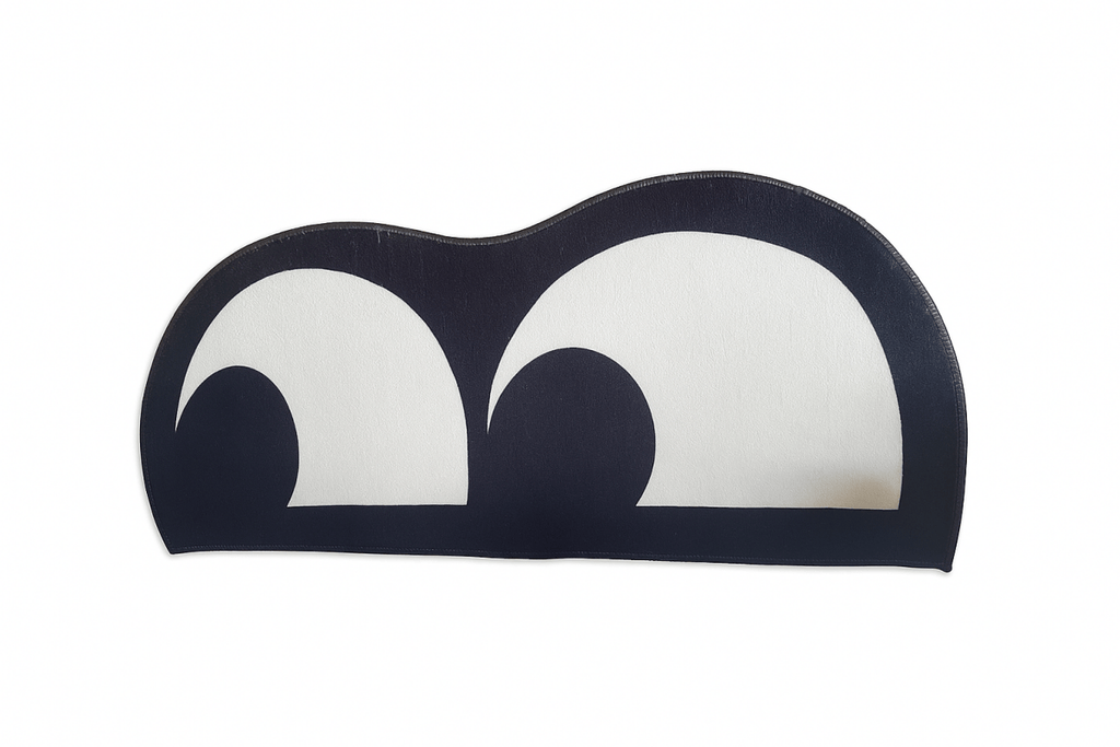 Alfombra Cat Eyes Black & White – Inspiración Nocturna 40x100cm