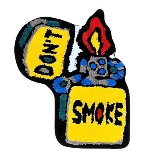 Alfombra DON'T SMOKE – Inspiración Dejar de fumar y Apoyo 60x70cm