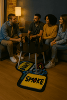 Alfombra DON'T SMOKE – Inspiración Dejar de fumar y Apoyo 60x70cm - RecetaSneakers