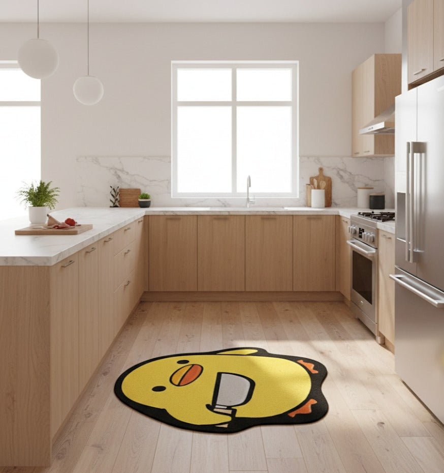 Alfombra Pato Amarillo – Inspiración Diversión Animal 50×60 cm - RecetaSneakers