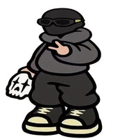 Alfombra Streetwear Skull Boy – Estilo Urbano & UK Vibes 60×145cm - RecetaSneakers