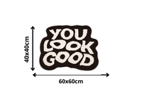 Alfombra Your Look Good – Inspiración Energía y Estilo 60x40cm - RecetaSneakers