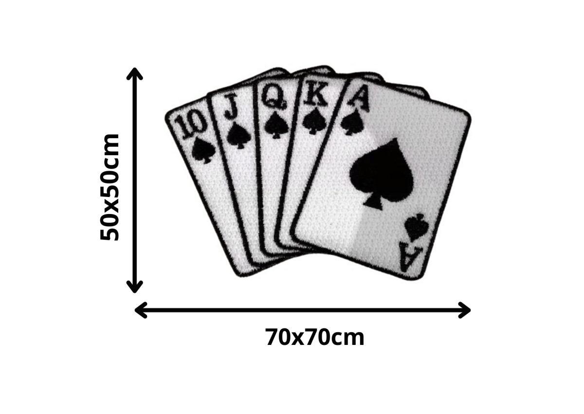 Alfombrilla Cartas de Juego – Inspiración Estilo Moderno y Exclusivo 50x70cm - RecetaSneakers