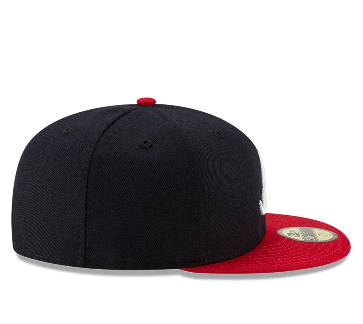 Atlanta Braves Home Authentic 59FIFTY Fitted Hat - RecetaSneakers