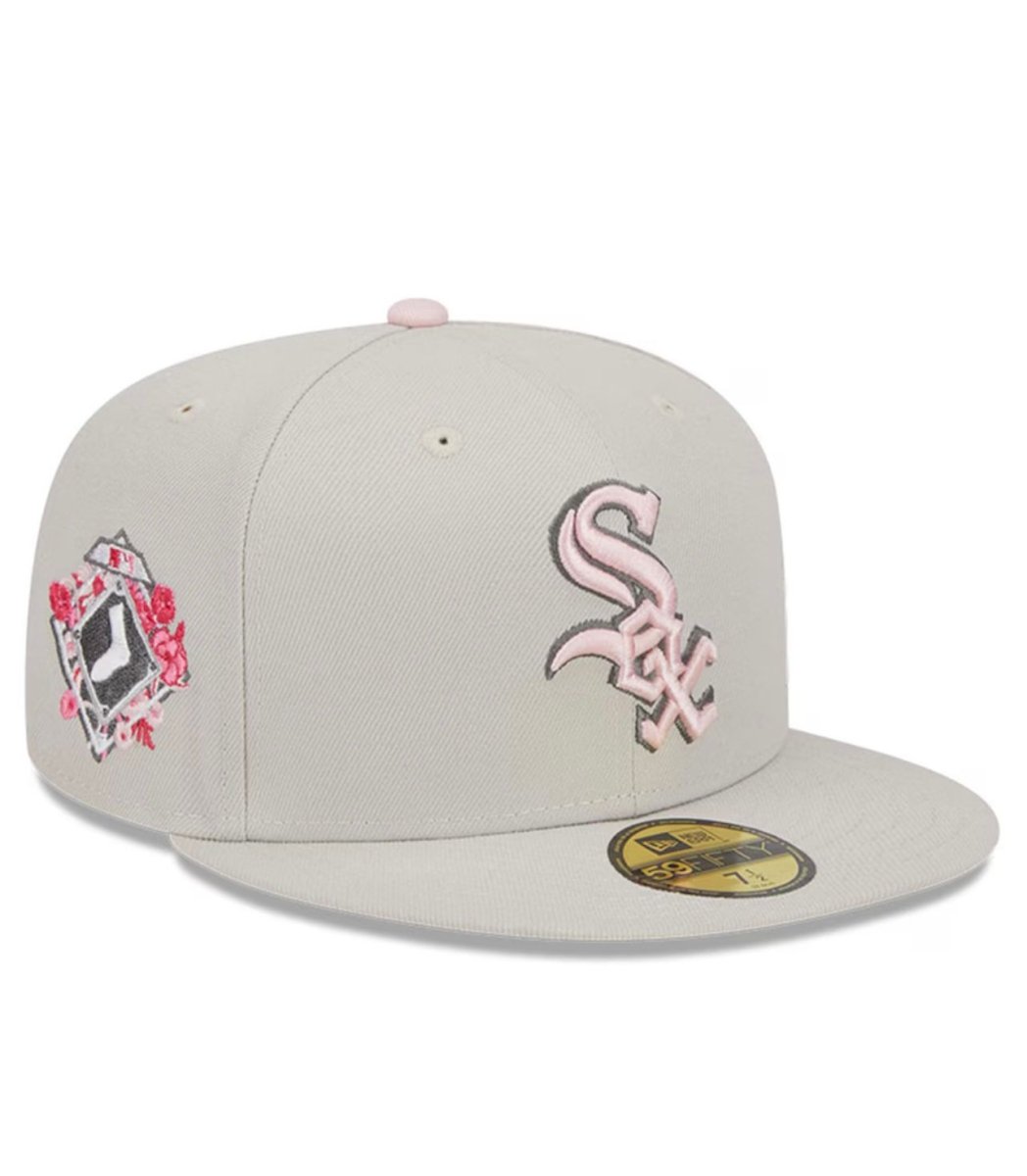 Chicago White Sox 59FIFTY Mothers Day 23 Beige/Pink Fitted Hat - RecetaSneakers