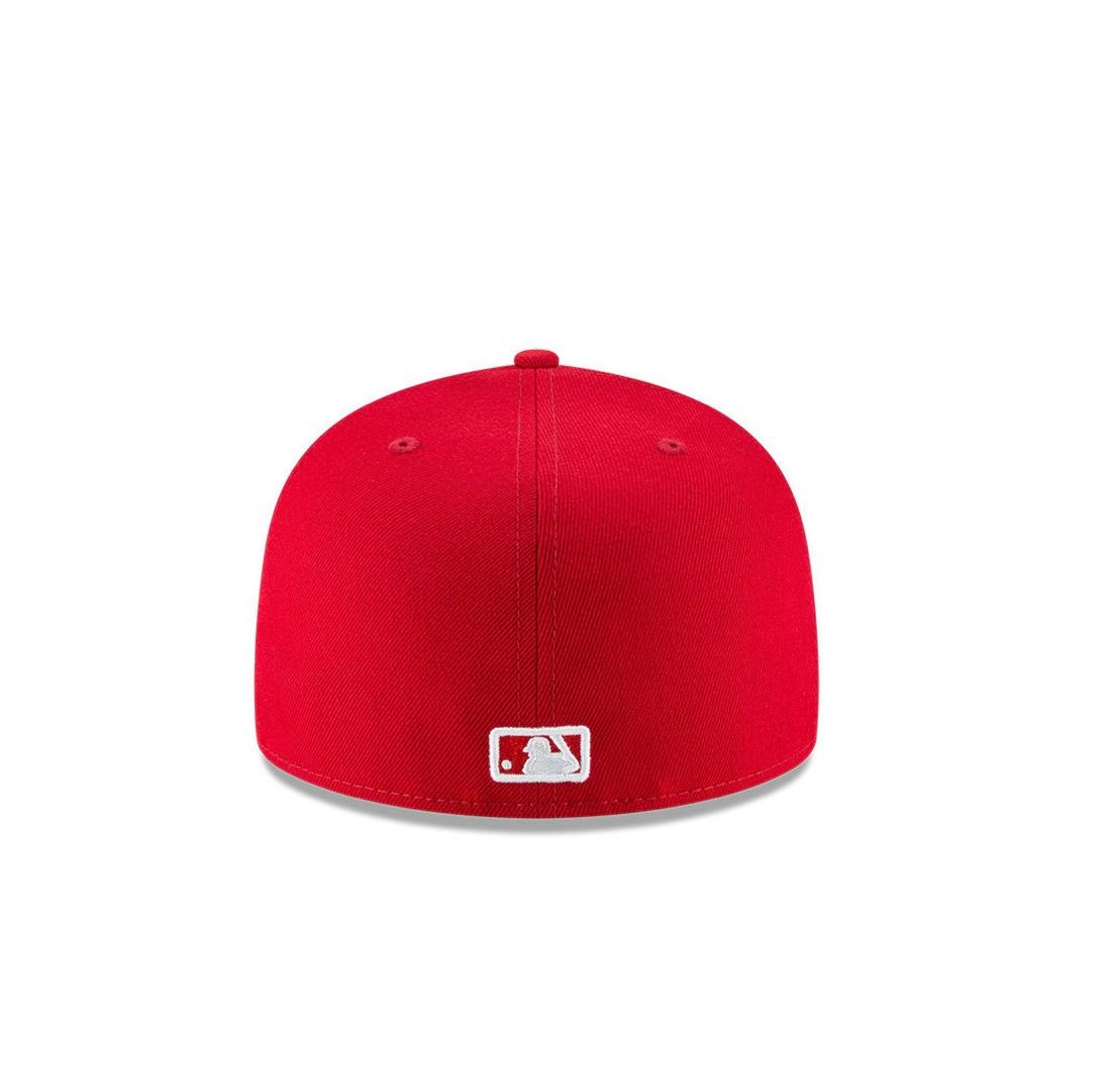 Chicago White Sox Scarlet Basic 59FIFTY Fitted Hat - RecetaSneakers