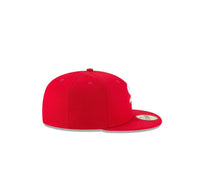 Chicago White Sox Scarlet Basic 59FIFTY Fitted Hat - RecetaSneakers