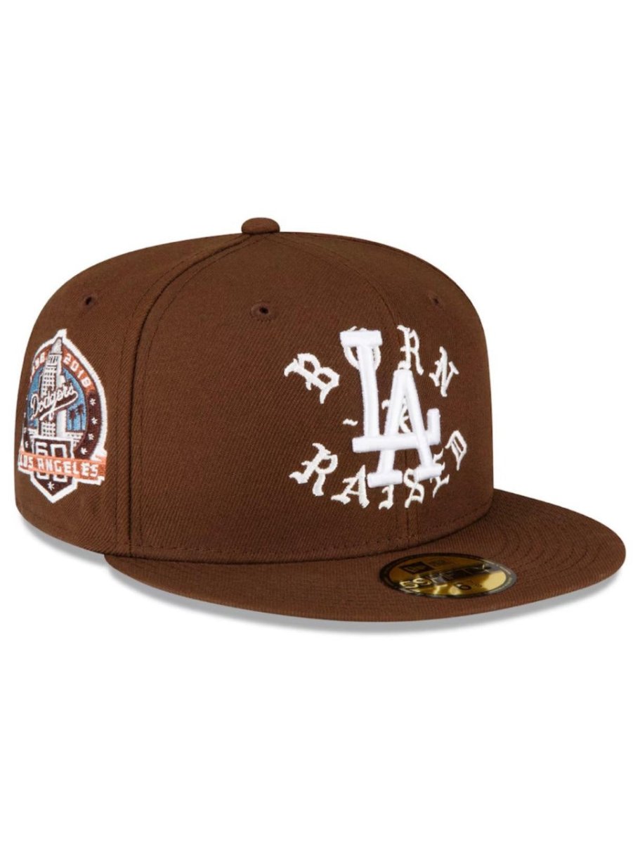 Los Angeles Dodgers Born & Raised 60th Anniversary 59FIFTY Fitted Hat - RecetaSneakers