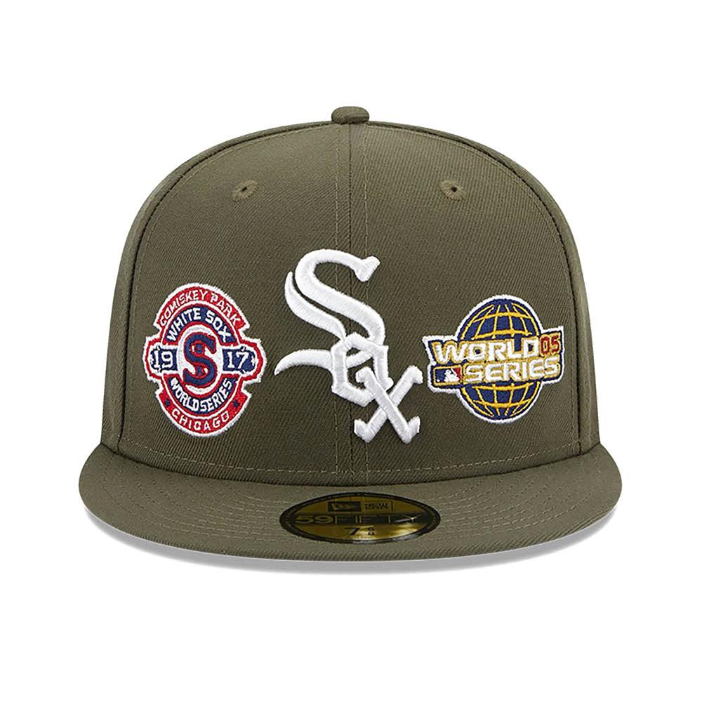 New Era Chicago White Sox 2005 World Series Patch – Gris Oscuro - RecetaSneakers
