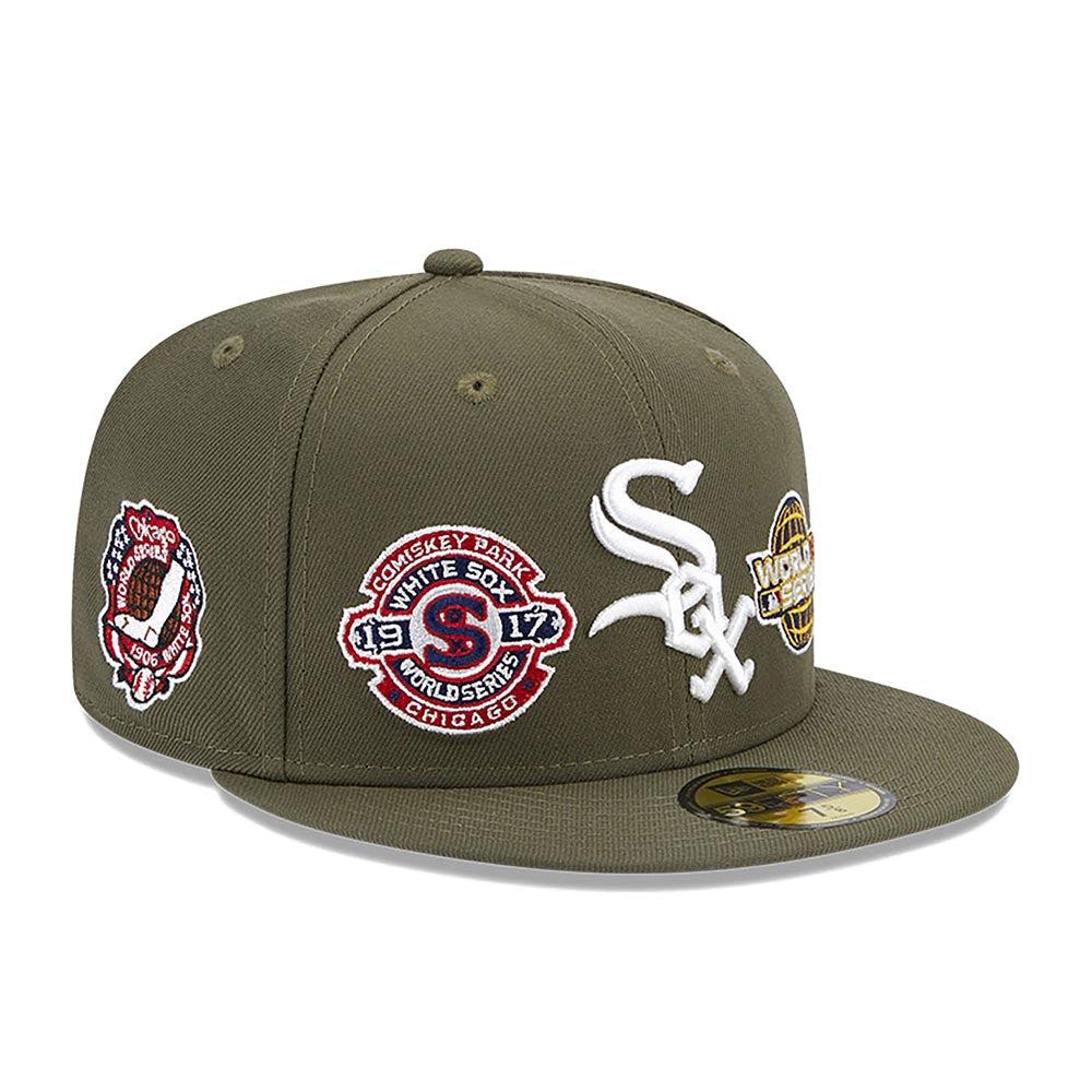 New Era Chicago White Sox 2005 World Series Patch – Gris Oscuro - RecetaSneakers