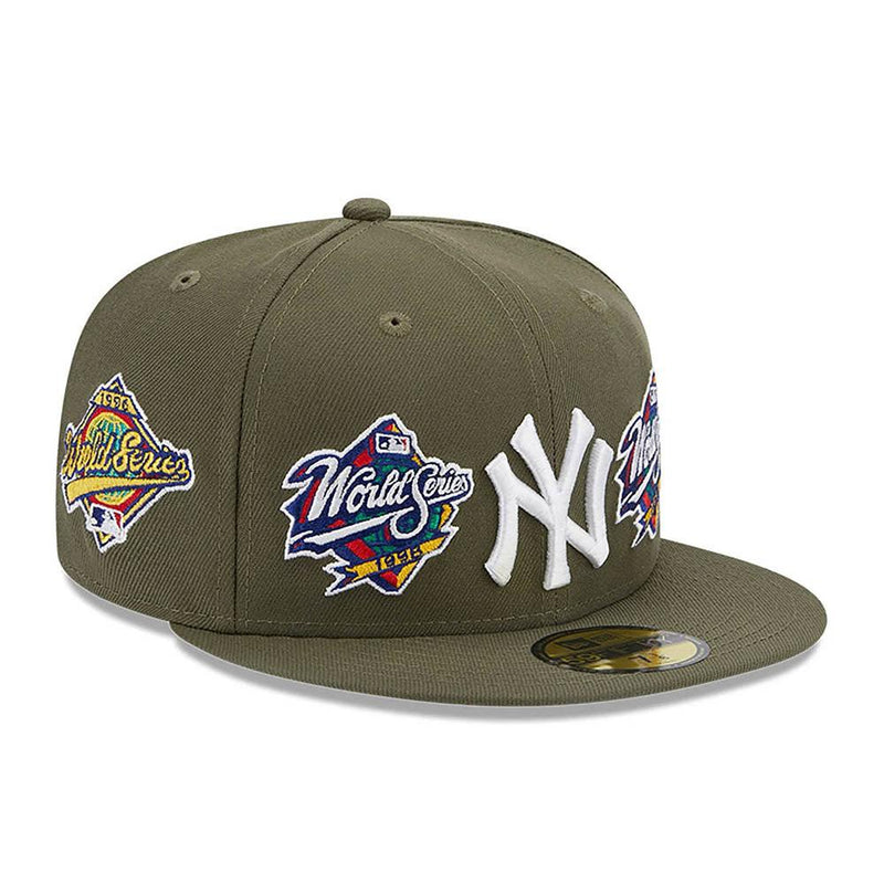 New Era New York Yankees 2000 World Series Beige - Crema 59FIFTY/9FIFTY - RecetaSneakers