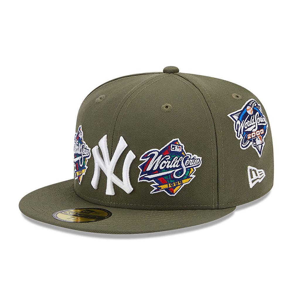 New Era New York Yankees 2000 World Series Beige - Crema 59FIFTY/9FIFTY - RecetaSneakers