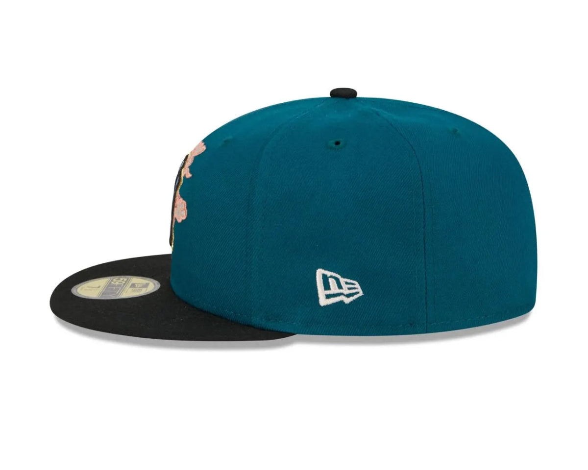 New York Yankees Cloud Spiral World Series 2000 Two Tone 59FIFTY Fitted Cap - RecetaSneakers