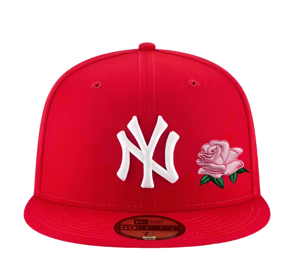 New York Yankees Red Rose 59FIFTY Fitted Hat