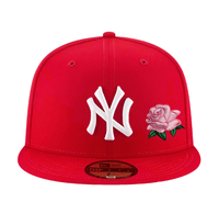 New York Yankees Red Rose 59FIFTY Fitted Hat - RecetaSneakers