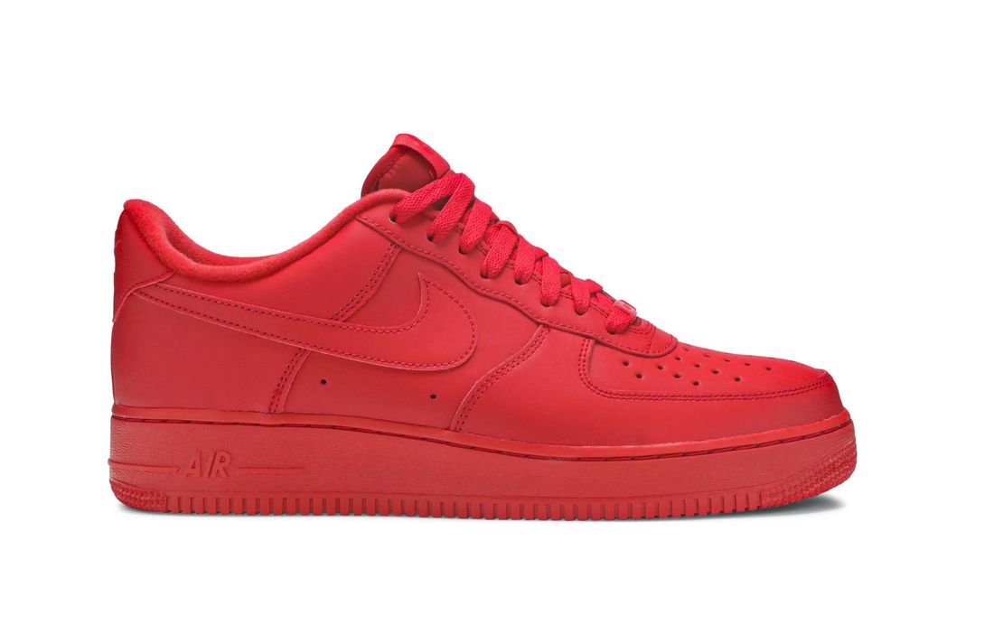 Nike Air Force 1 Low Triple Red - RecetaSneakers