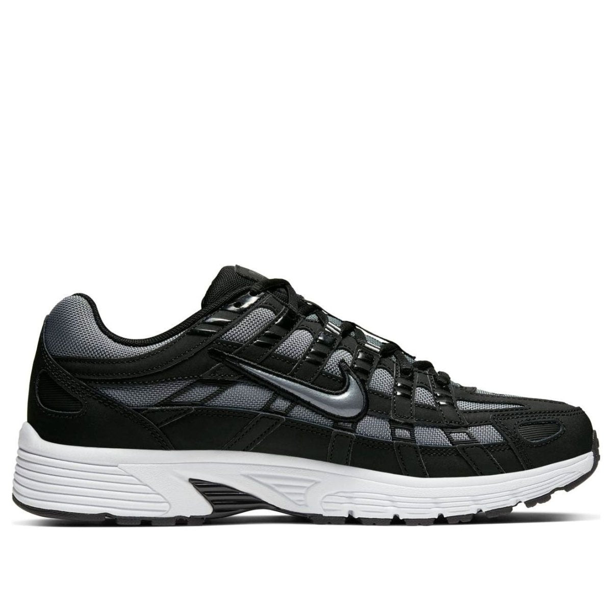 Nike P - 6000 Black Metallic Silver White - RecetaSneakers