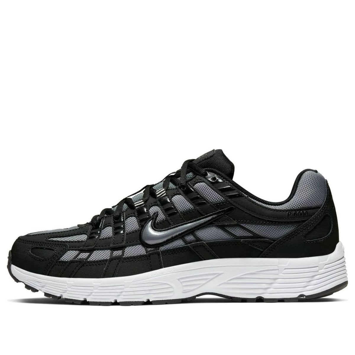 Nike P - 6000 Black Metallic Silver White - RecetaSneakers