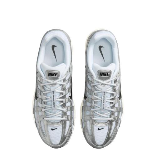 Nike P - 6000 White Metallic Silver Black - RecetaSneakers