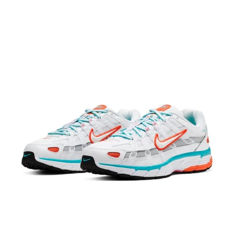 Nike P - 6000 White Orange Turquoise - RecetaSneakers
