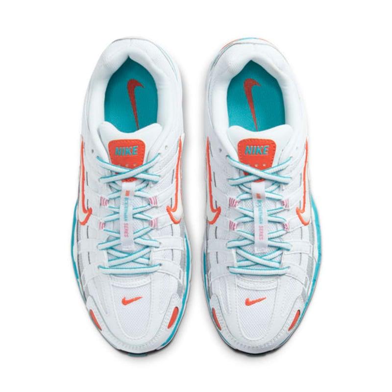 Nike P - 6000 White Orange Turquoise - RecetaSneakers