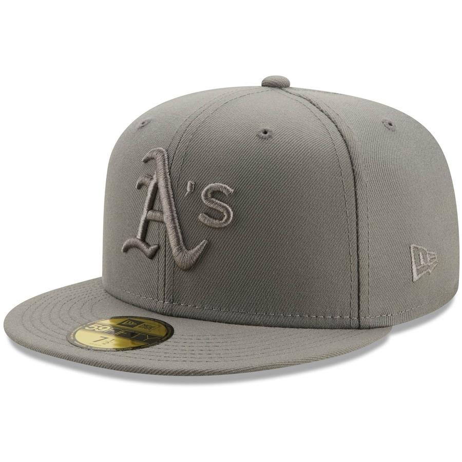 Oakland Athletics Color Pack 59FIFTY Fitted Hat – Gray/Green - RecetaSneakers