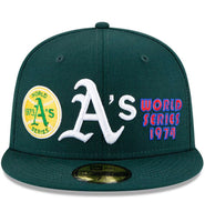 Oakland Athletics World Series 59FIFTY fitted hat - RecetaSneakers